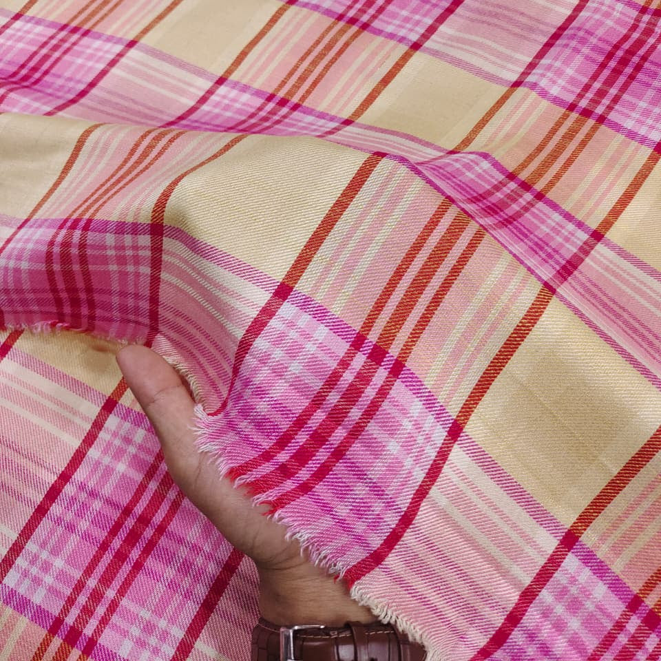 Brushed Checks Fabric SC129