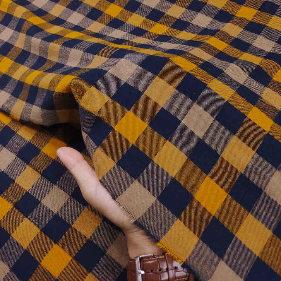 Brushed Checks Fabric SC130