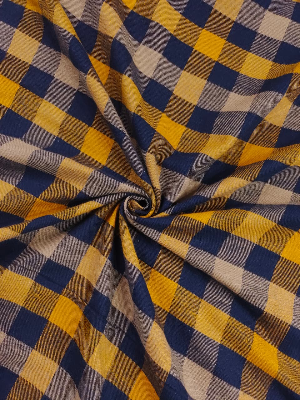 Brushed Checks Fabric SC130