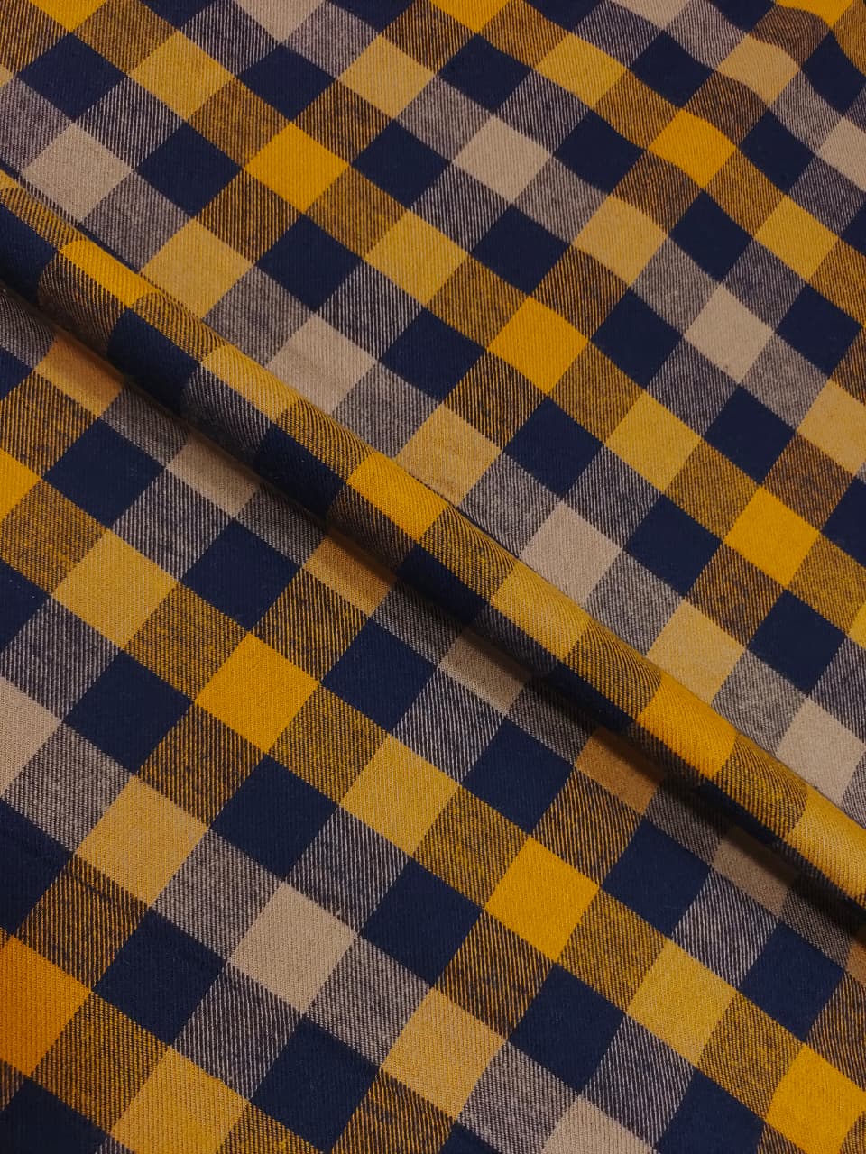 Brushed Checks Fabric SC130