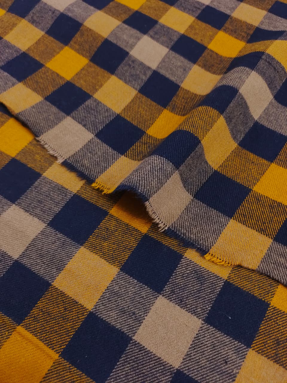 Brushed Checks Fabric SC130