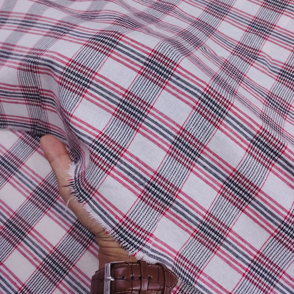 Brushed Checks Fabric SC131