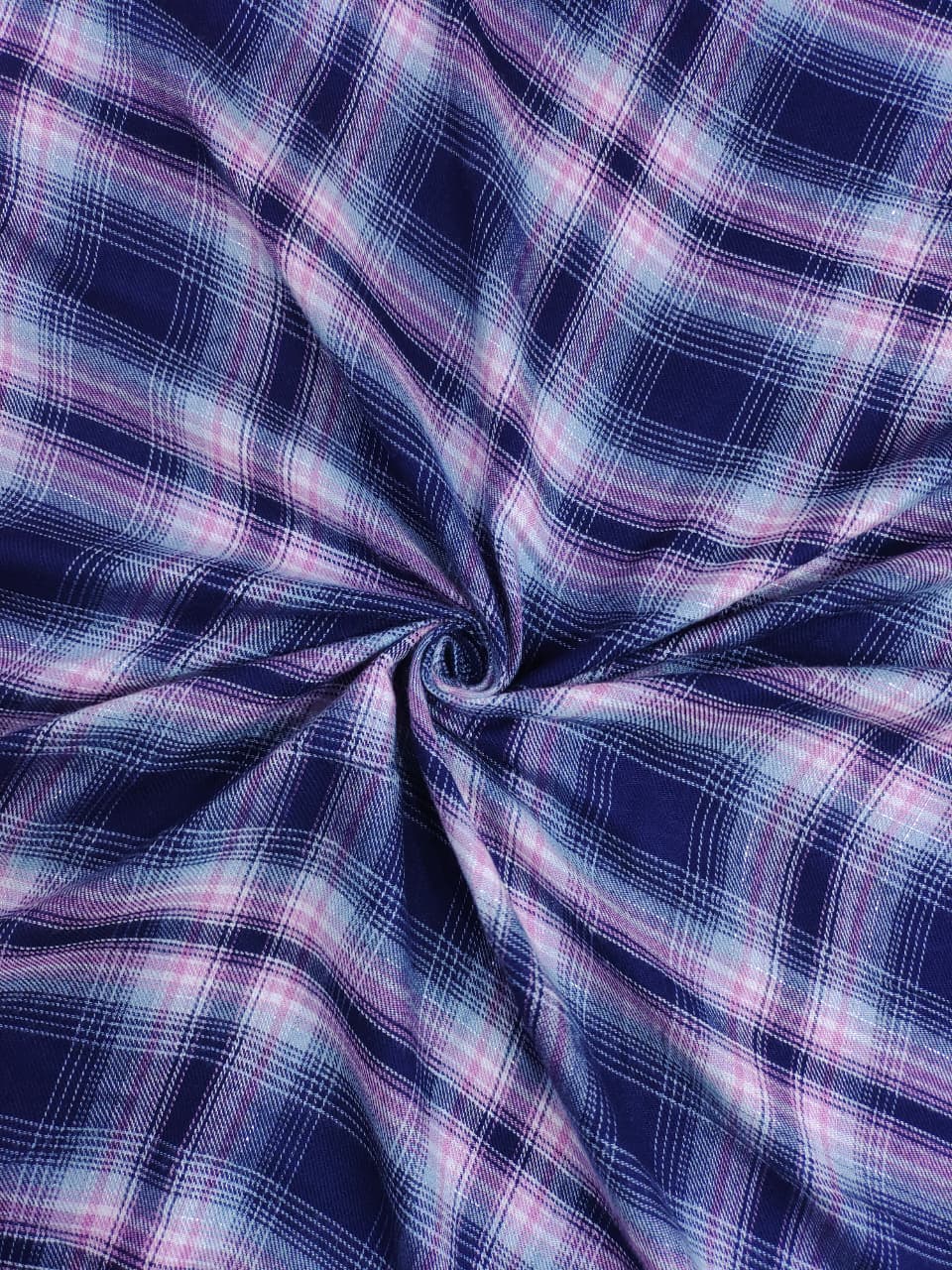 Brushed Checks Fabric SC132