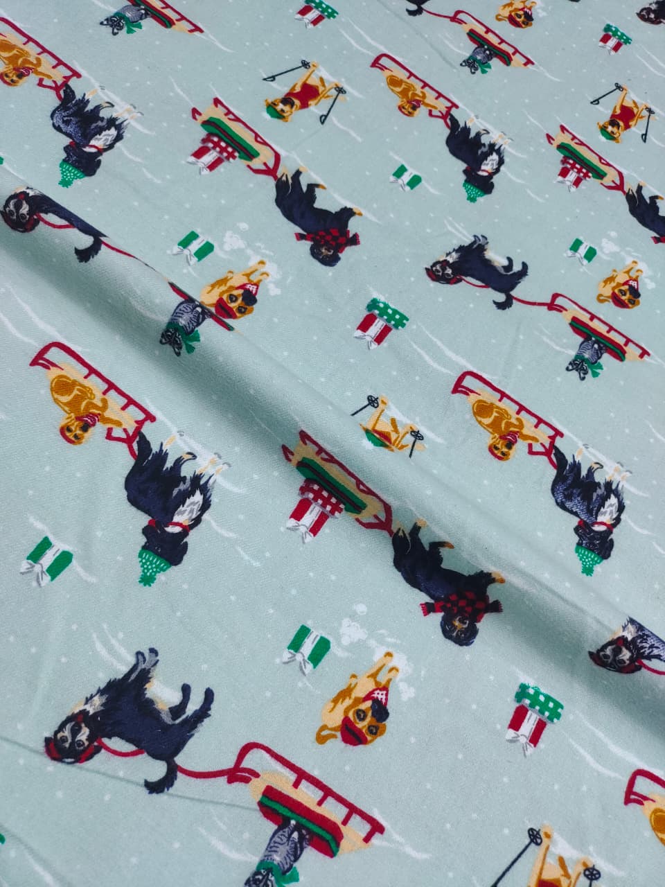 FLANNEL FABRIC SC135