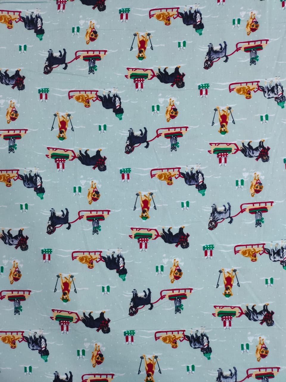 FLANNEL FABRIC SC135