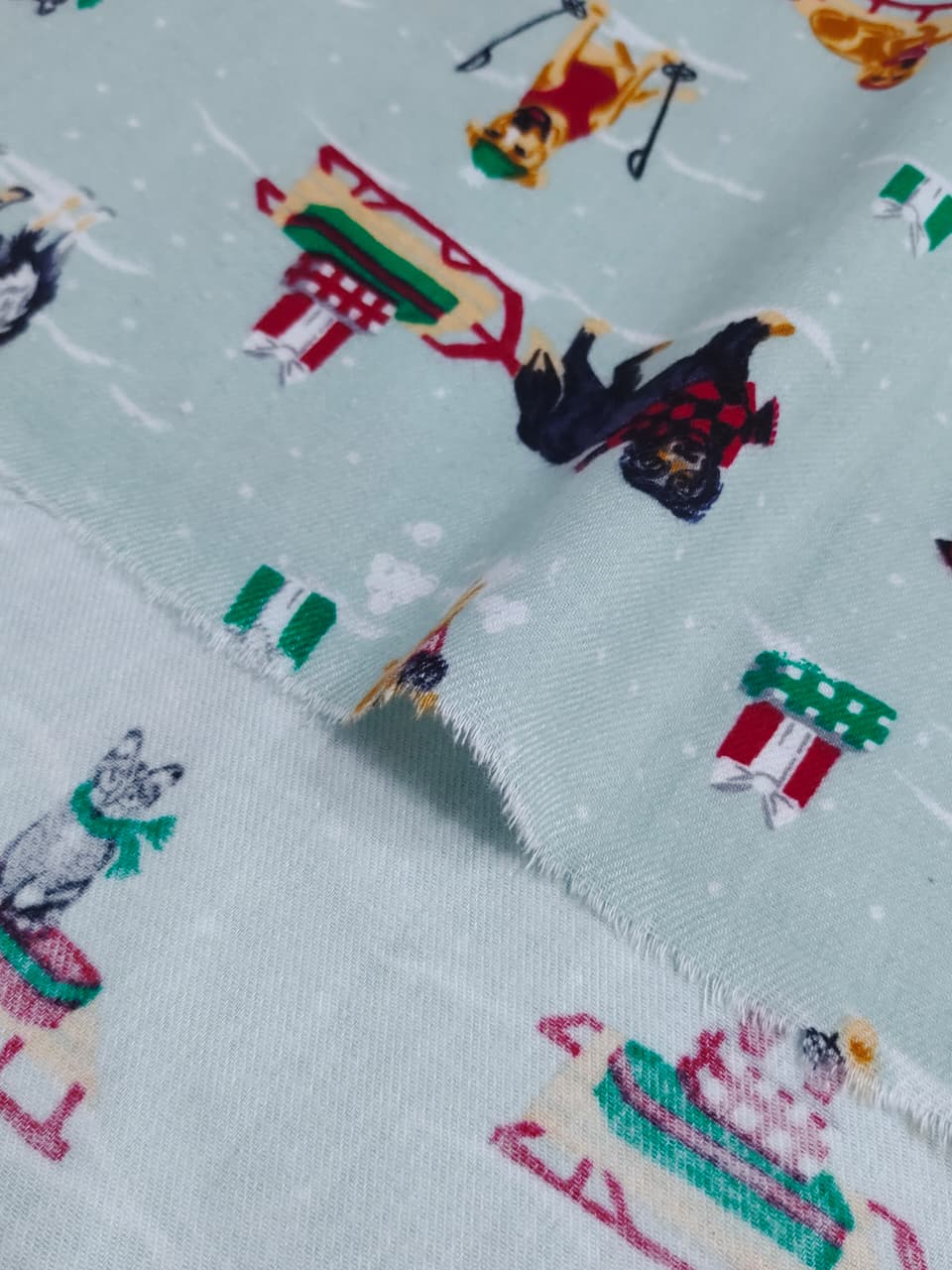 FLANNEL FABRIC SC135