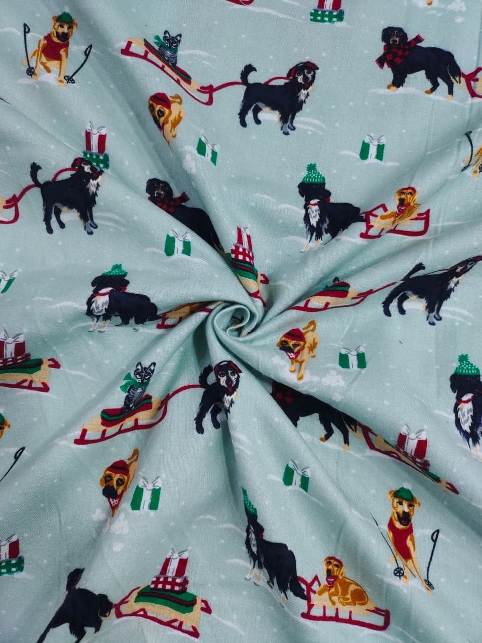 FLANNEL FABRIC SC135