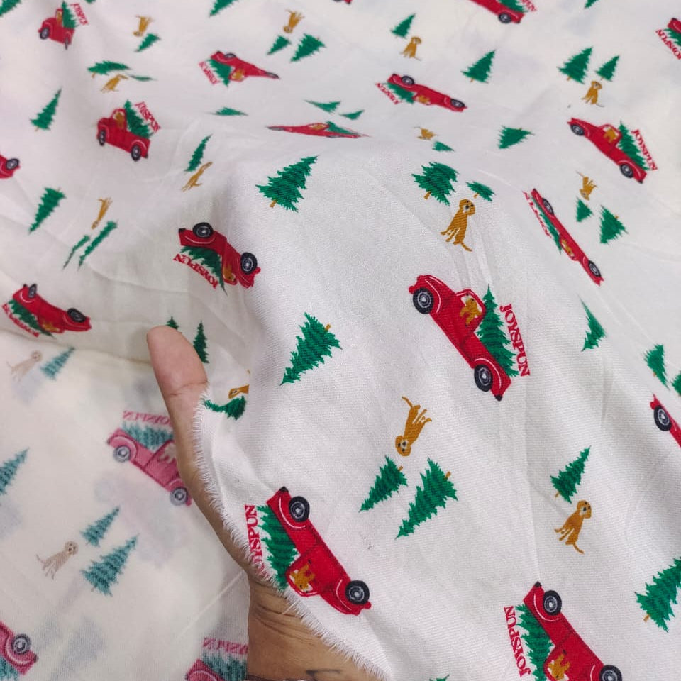 FLANNEL FABRIC SC137