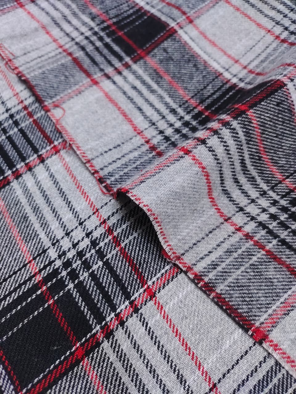 Brushed Checks Fabric SC139