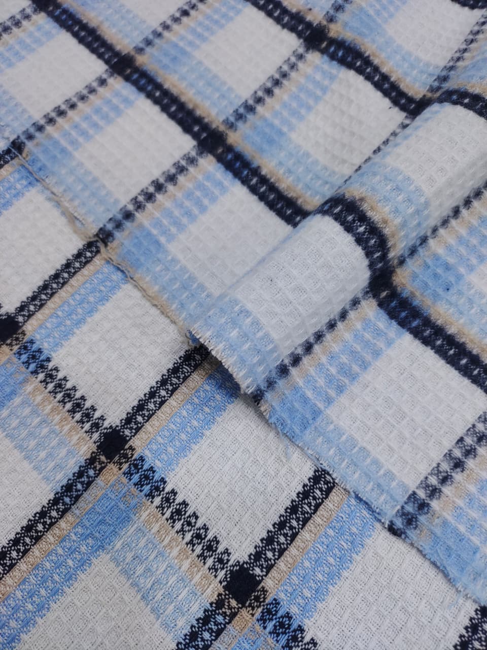 Brushed Checks Fabric SC141