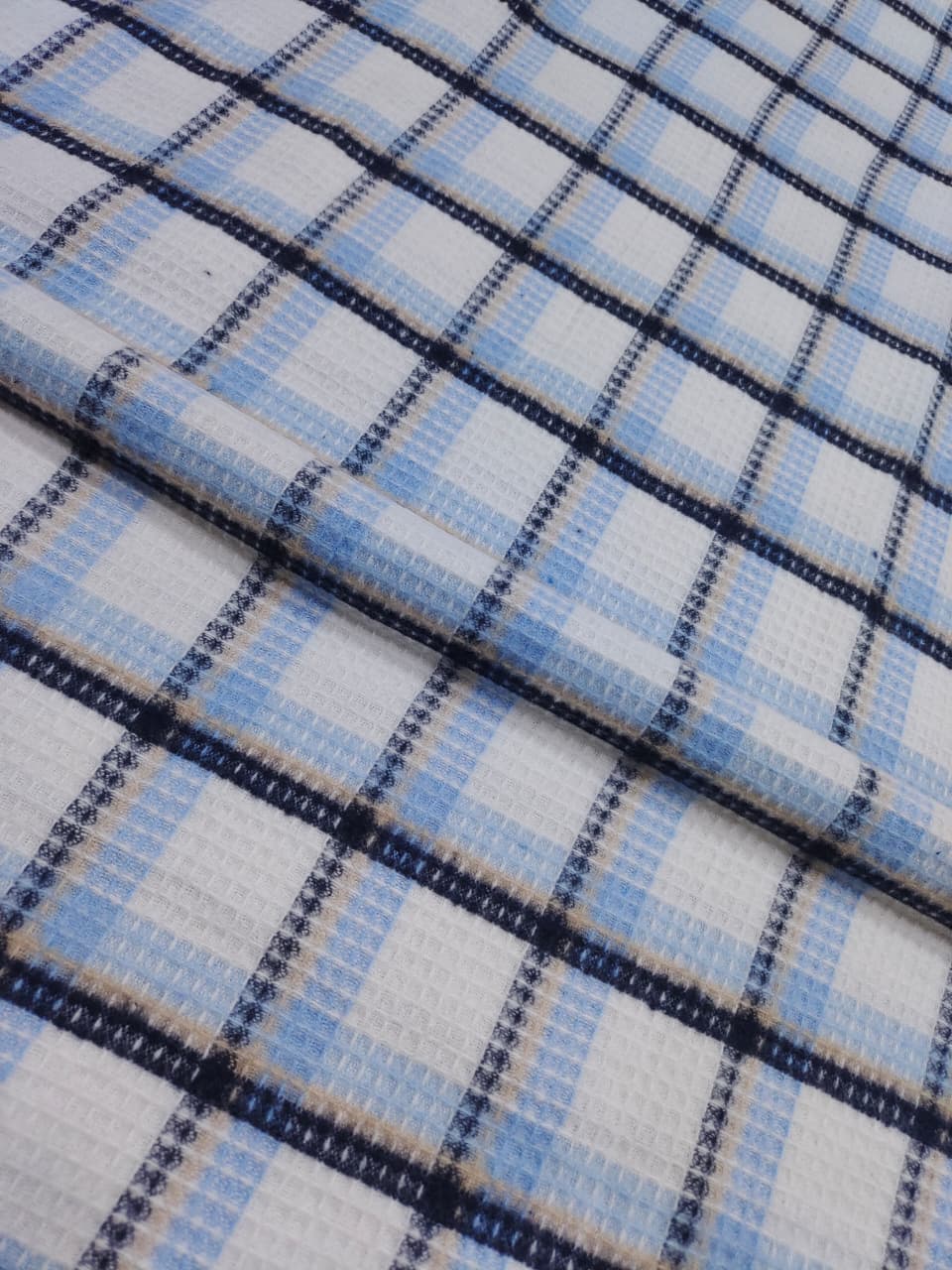 Brushed Checks Fabric SC141