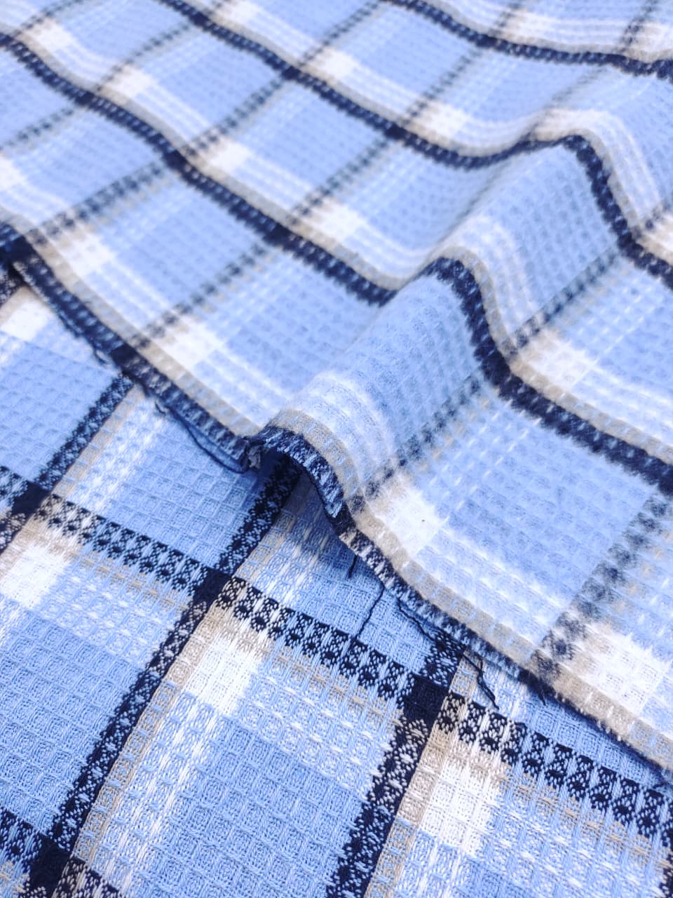 Brushed Checks Fabric SC143