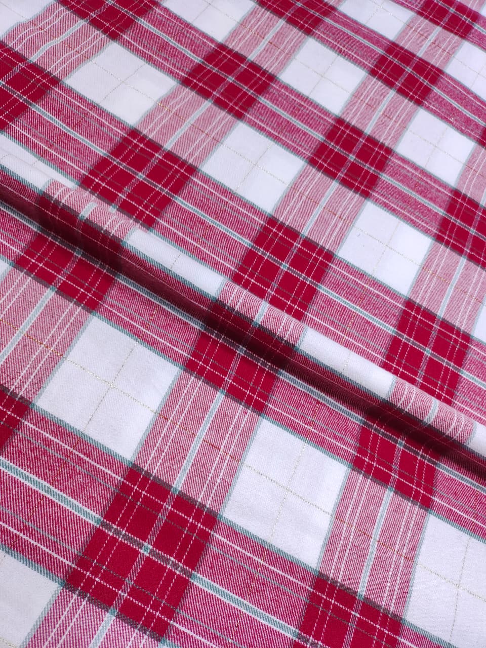 Brushed Checks Fabric SC144