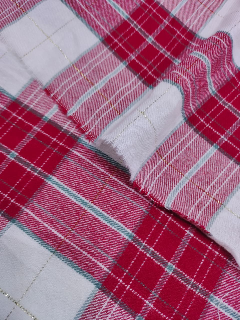 Brushed Checks Fabric SC144