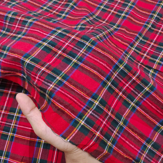 Brushed Checks Fabric SC147