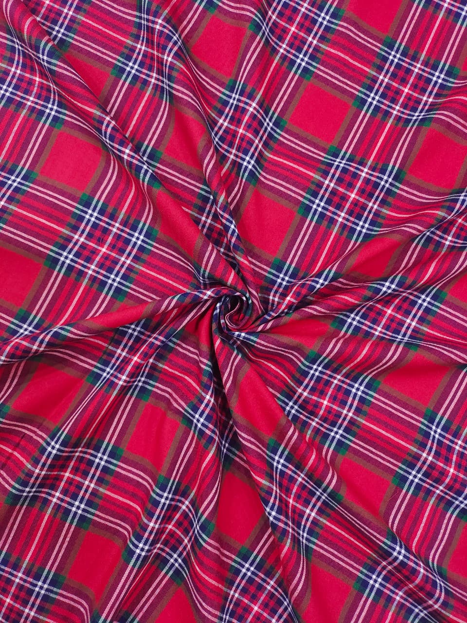 Brushed Checks Fabric SC149