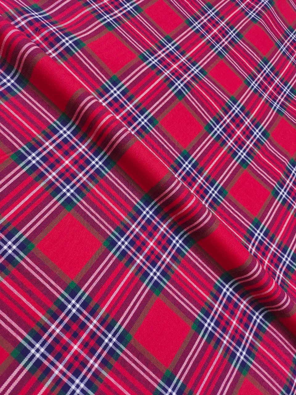 Brushed Checks Fabric SC149