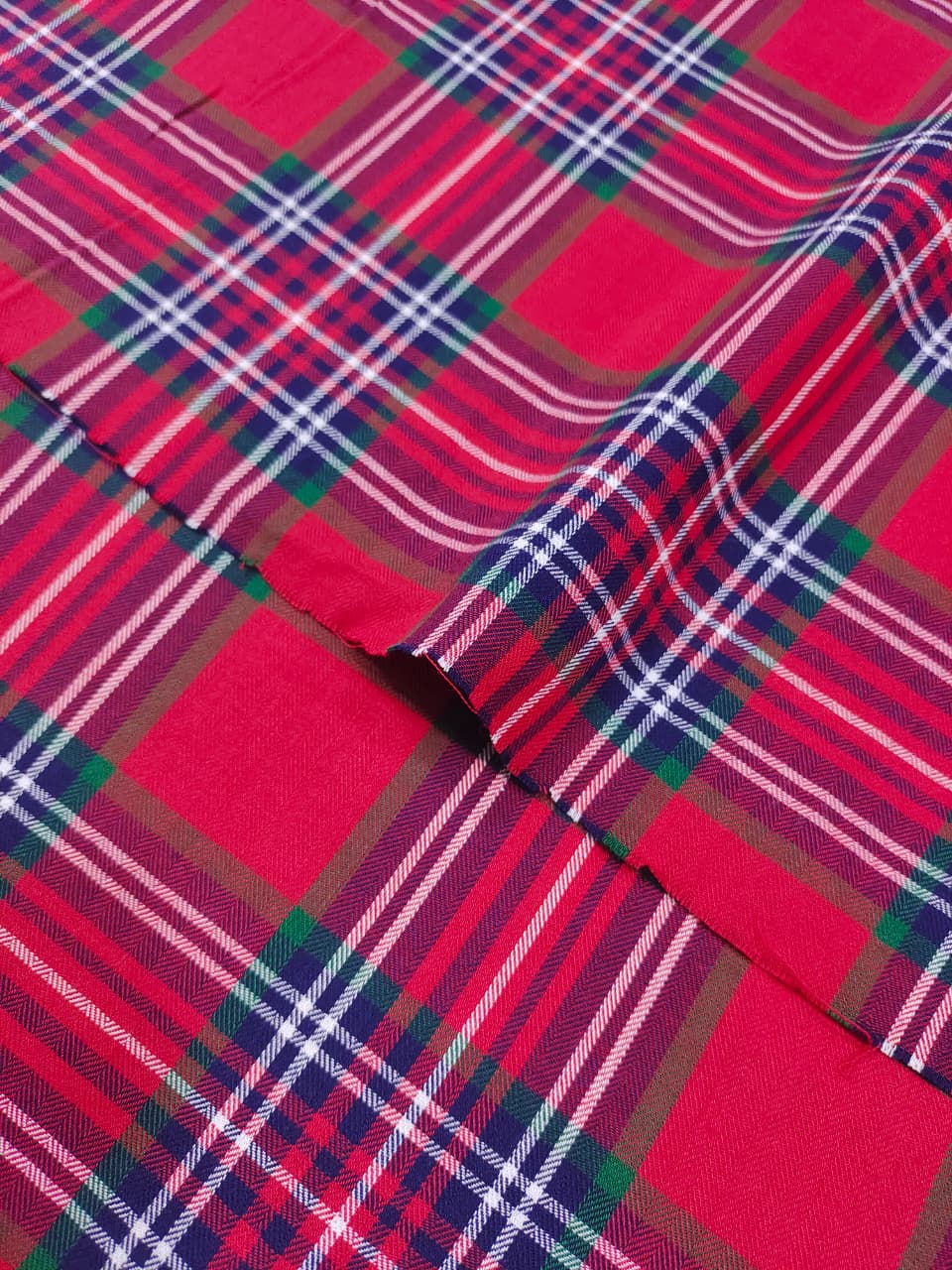 Brushed Checks Fabric SC149