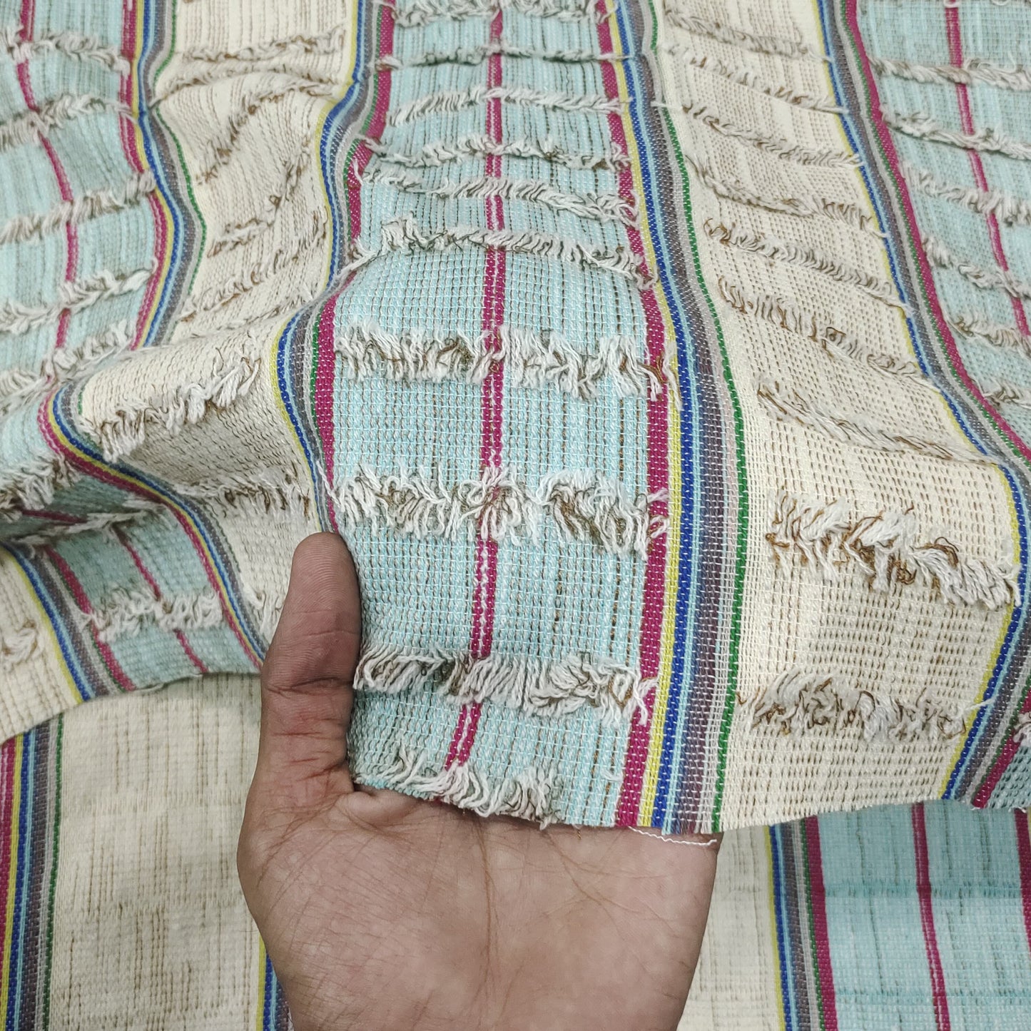 Handmade Jacquard Fabric HM049