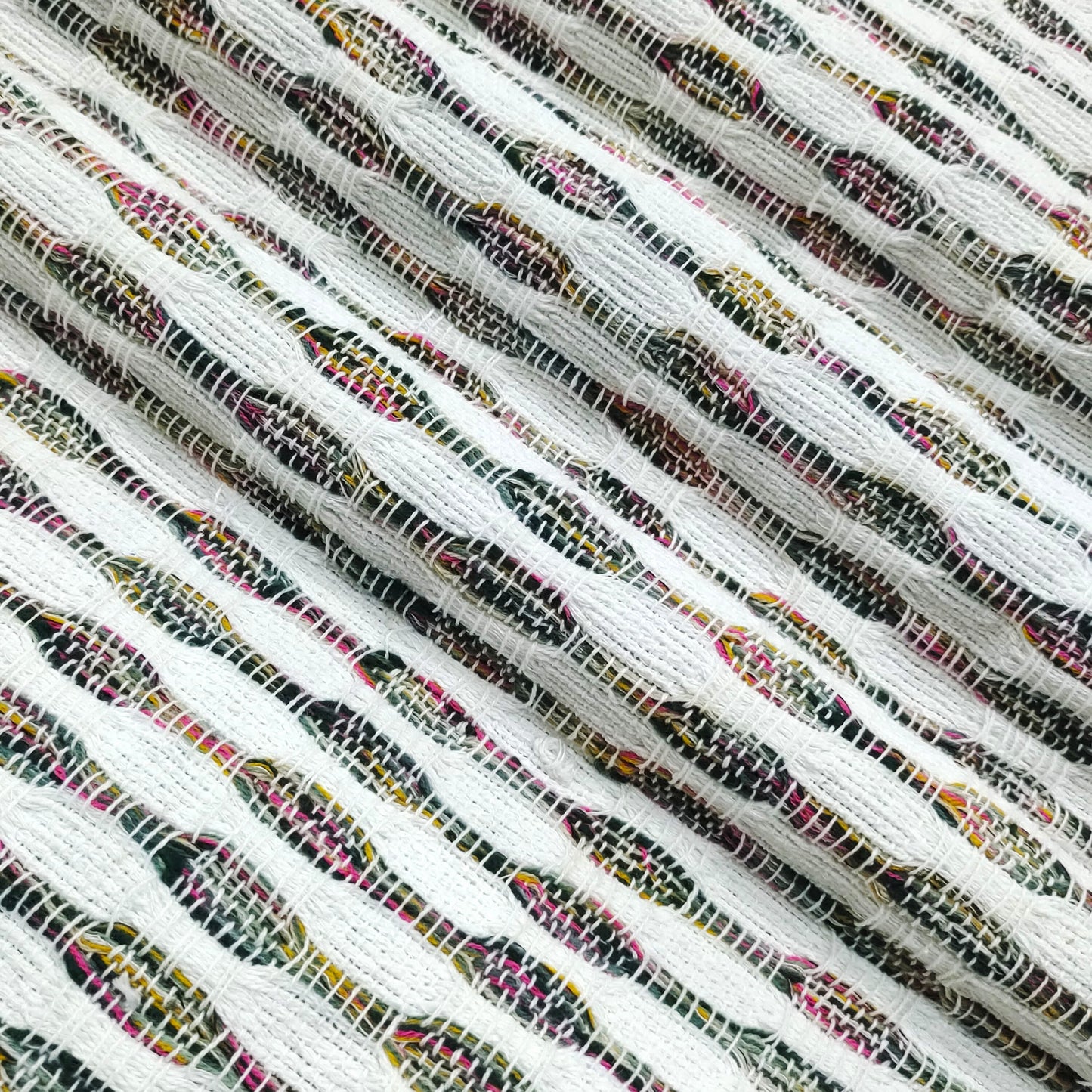 Handmade Jacquard Fabric  HM017
