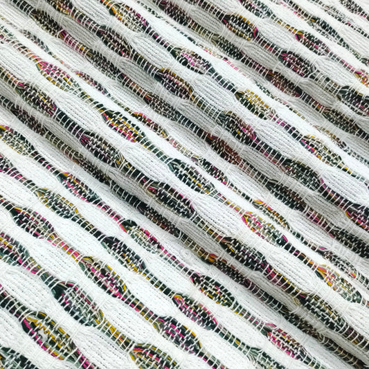 Handmade Jacquard Fabric  HM017