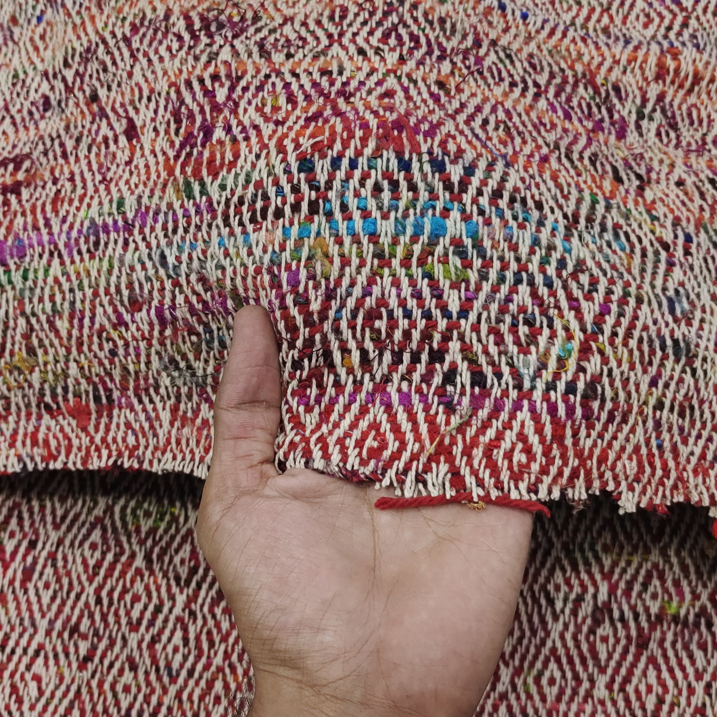 Handmade Jacquard Fabric HM080