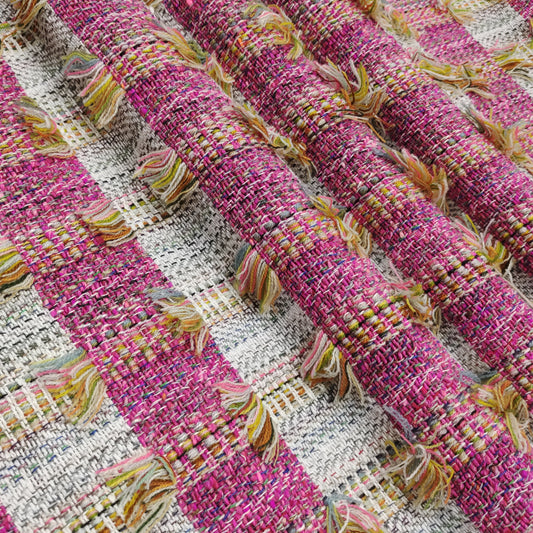 Handmade Jacquard Fabric HM044