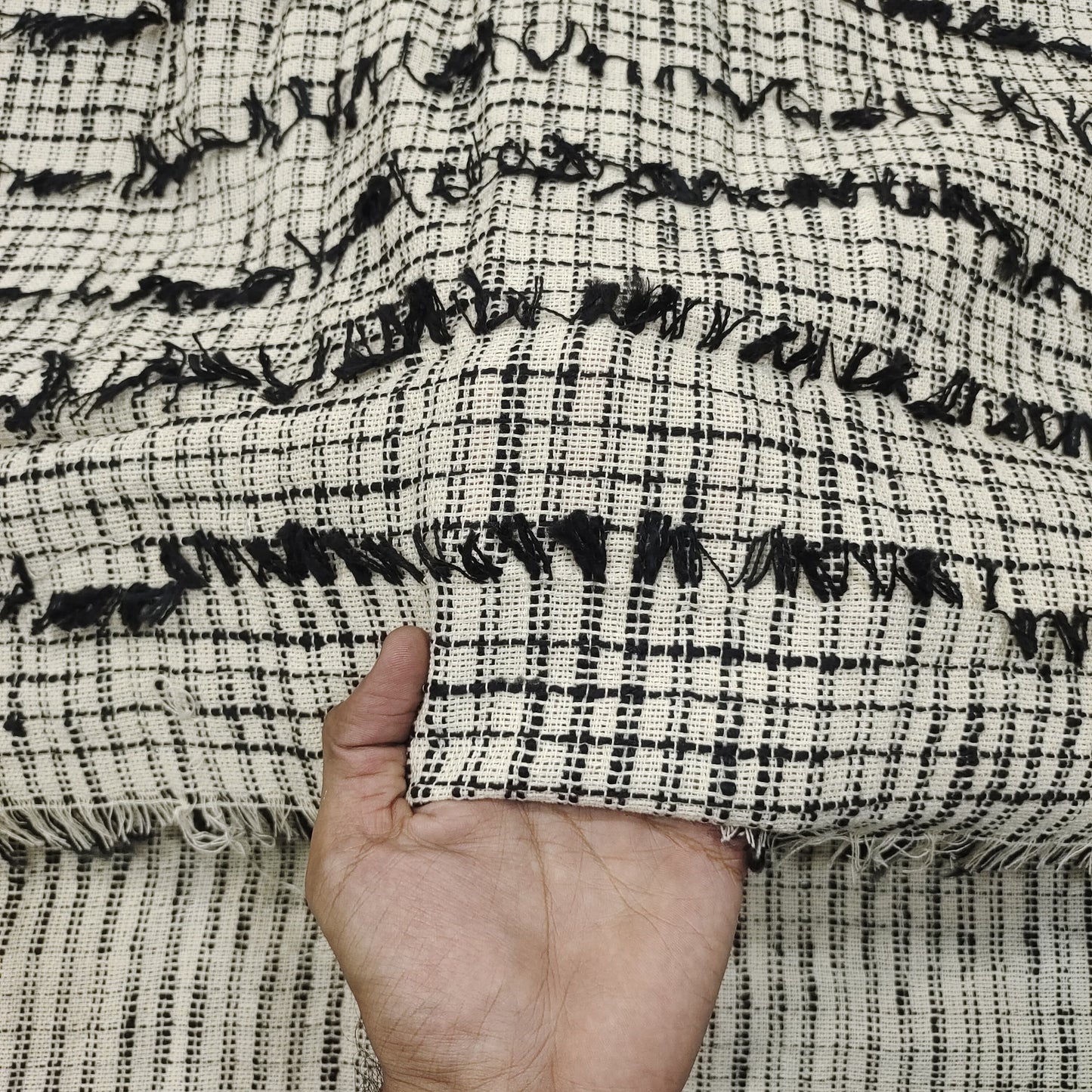 Handmade Jacquard Fabric HM039