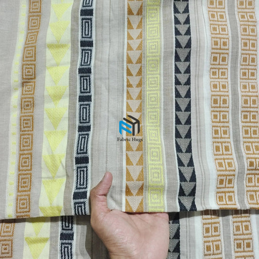 Yarn Dyed Pattern YD248 Fabric Hugs