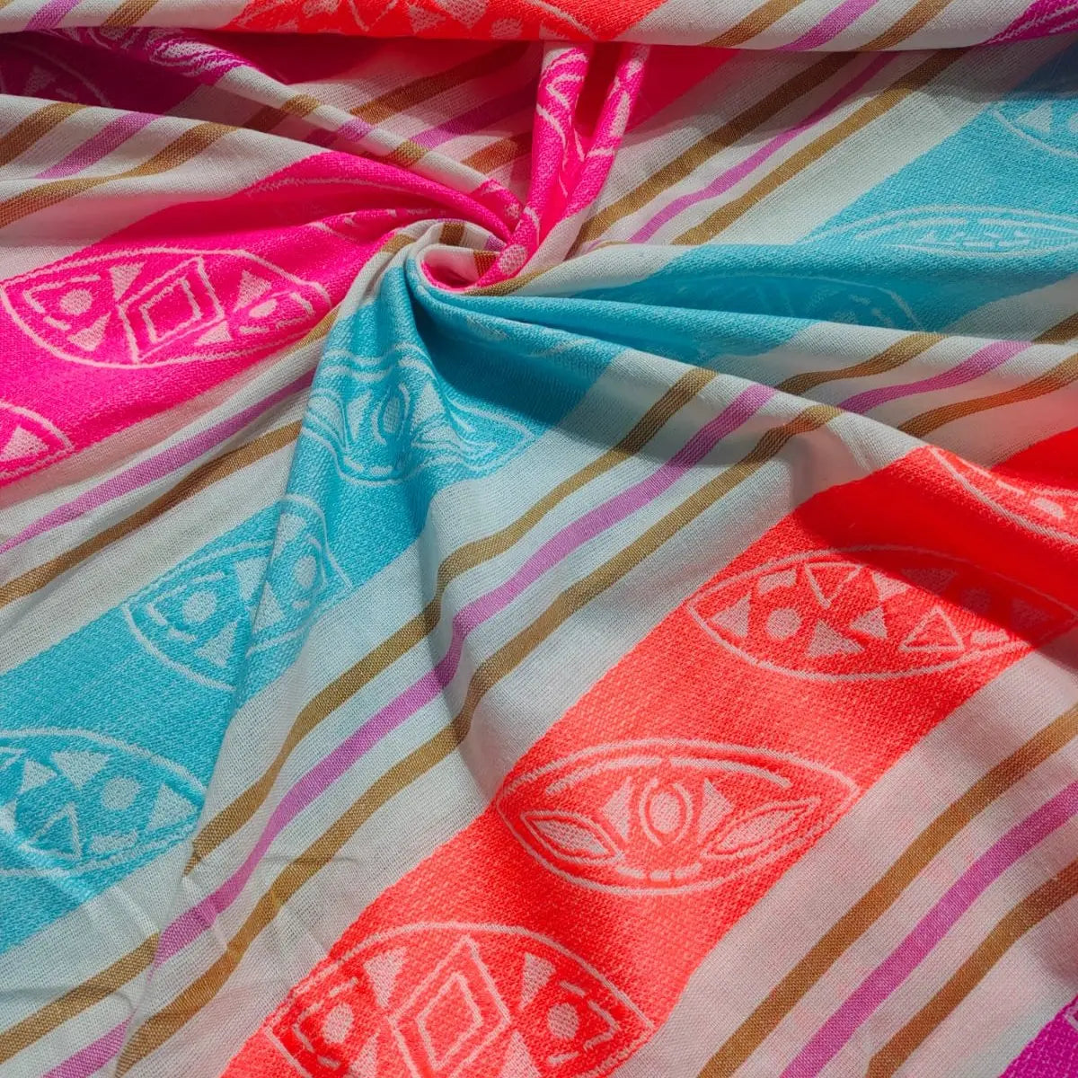 Yarn Dyed Pattern YD035 Fabric Hugs