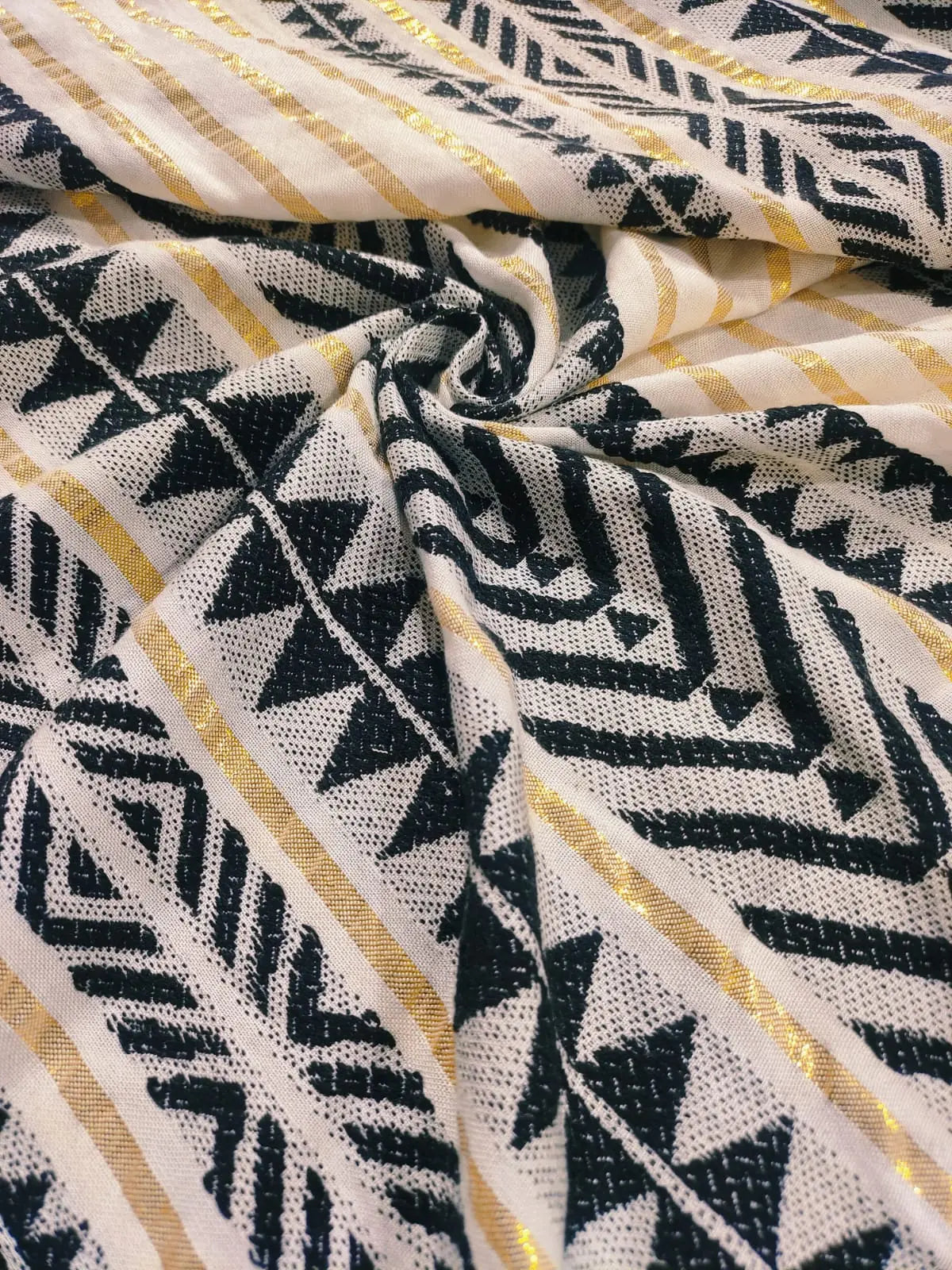 Yarn Dyed Pattern YD046 Fabric Hugs