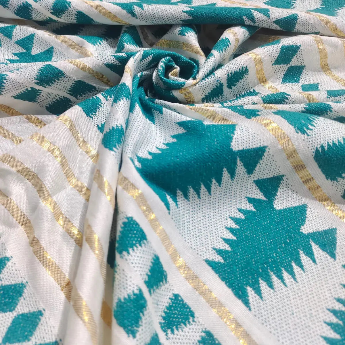 Yarn Dyed Pattern YD049 Fabric Hugs