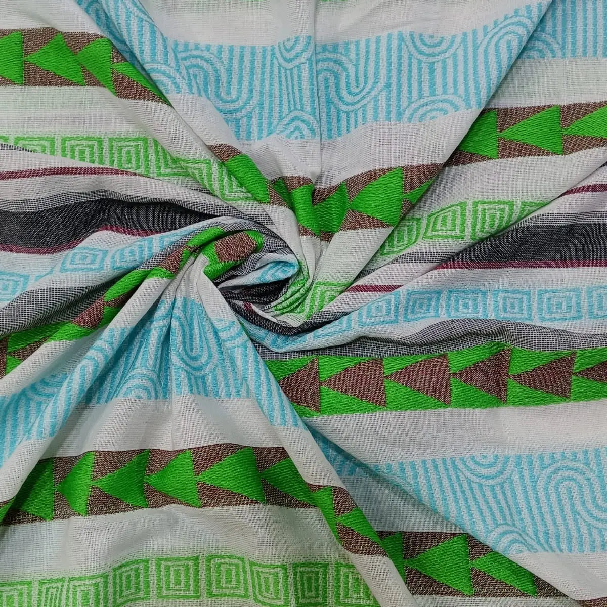 Yarn Dyed Pattern YD050 Fabric Hugs