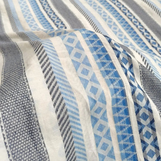 Yarn Dyed Pattern YD073 Fabric Hugs