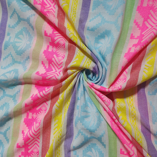 Yarn Dyed Pattern YD089 Fabric Hugs
