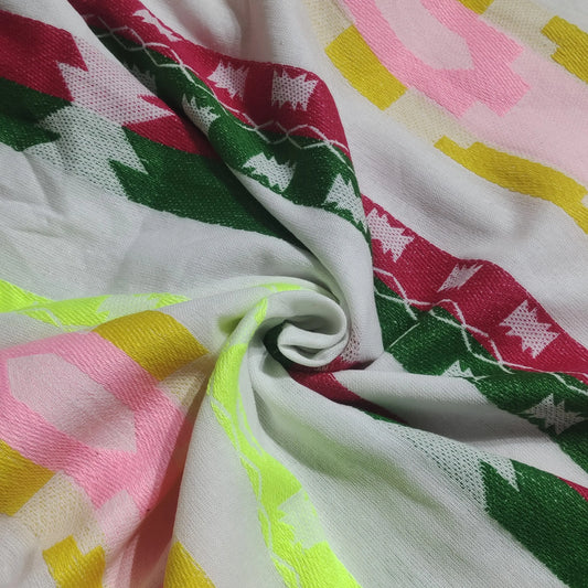 Yarn Dyed Pattern YD093 Fabric Hugs