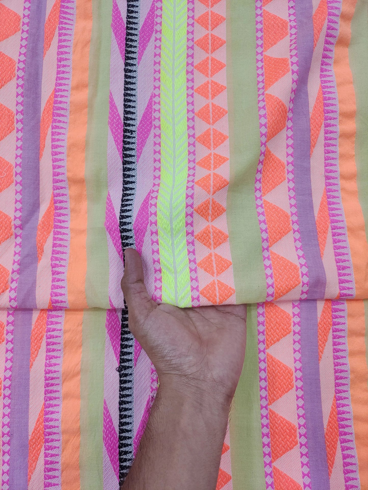 Yarn Dyed Pattern YD242 Fabric Hugs