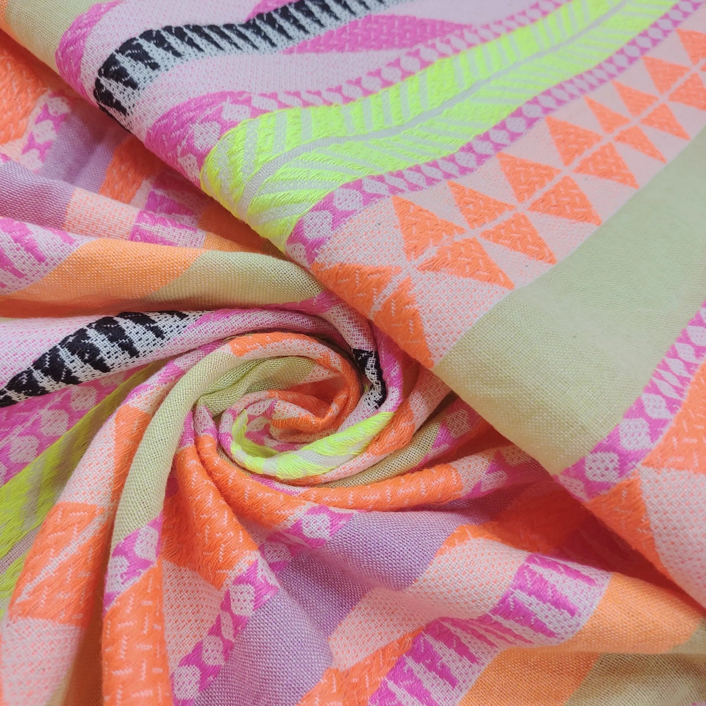 Yarn Dyed Pattern YD242 Fabric Hugs