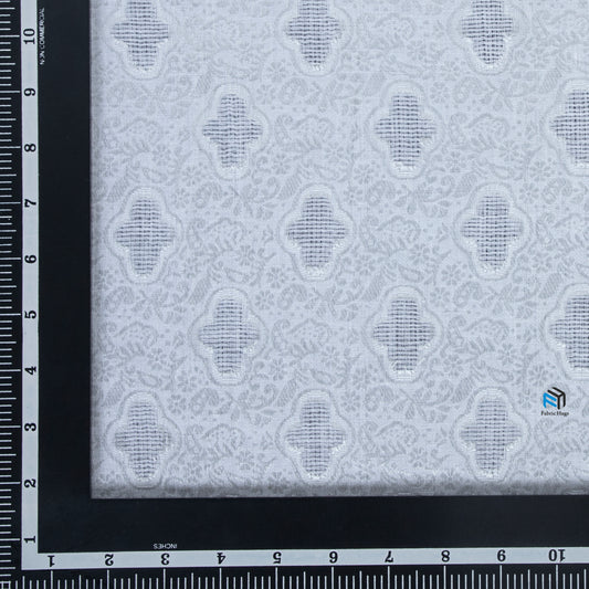 Cotton Dobby Pattern Jacquard Fabric CD05074